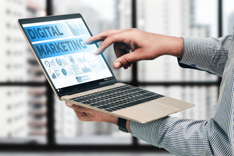 Is Digital Marketing a Safe Career Choice? Learn about its stability, growth, and why it’s a promising path for today’s professionals.